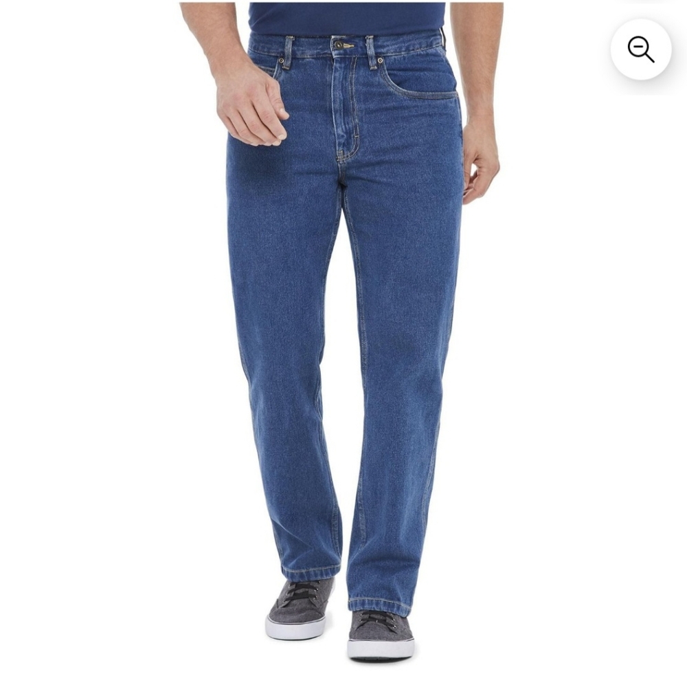 NWT George Men's Size 40 Straight Leg  Blue Jeans. 2/$18